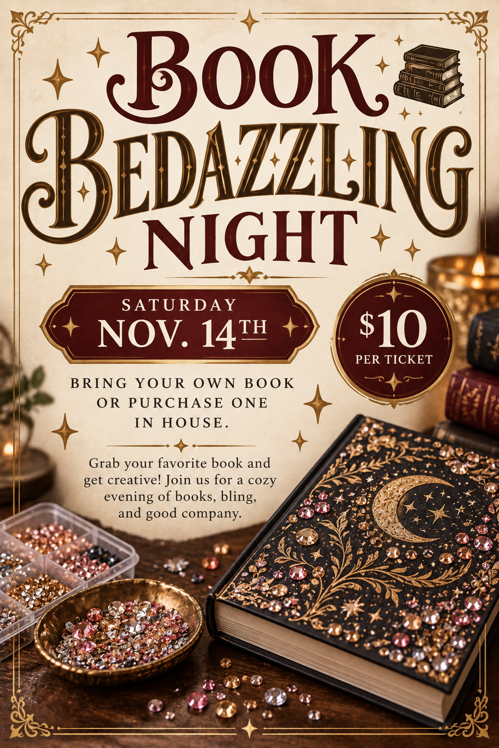 Bedazzle a Book