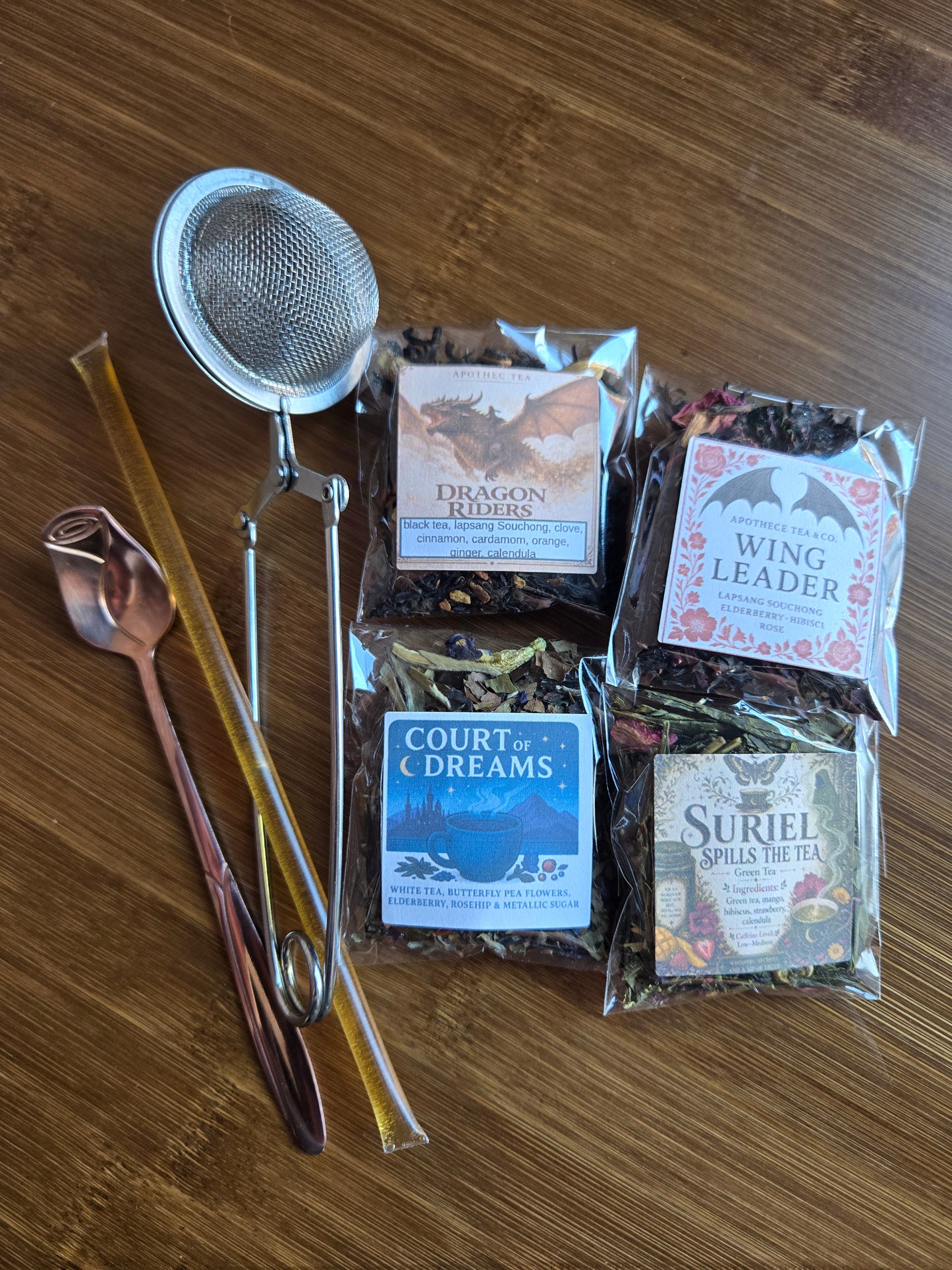Bookish Tea Flights