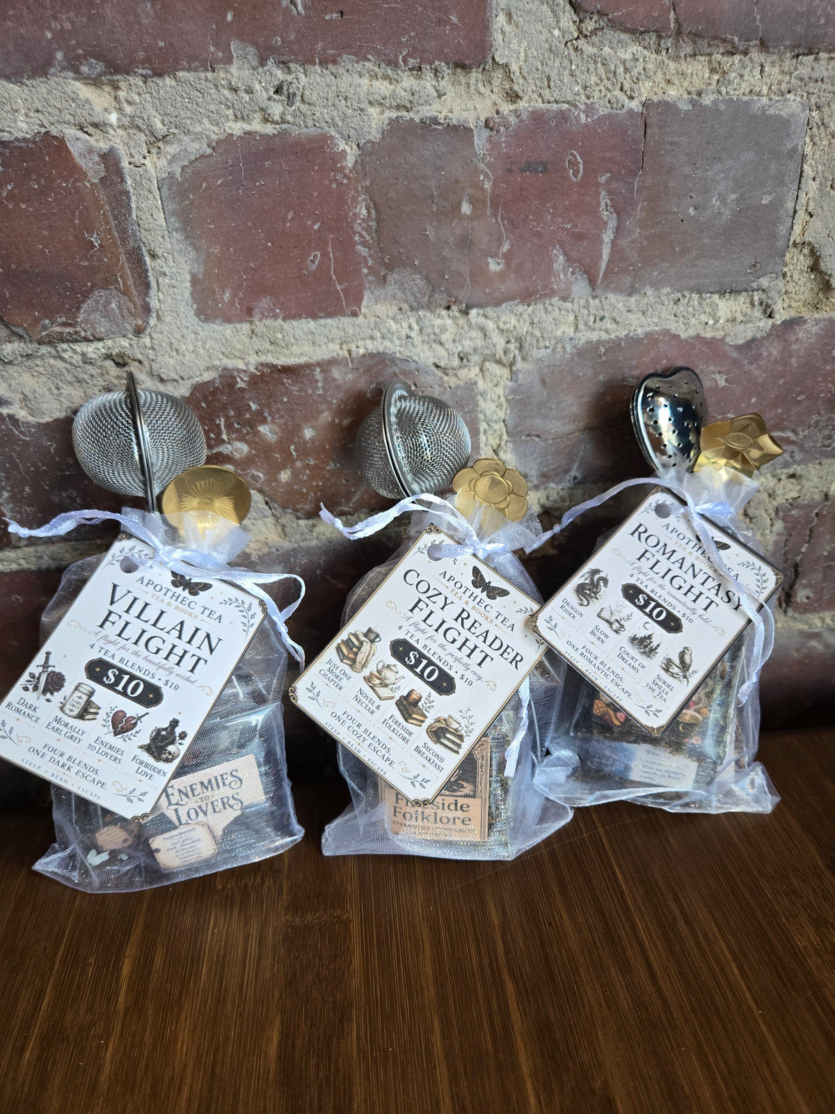 Bookish Tea Flights