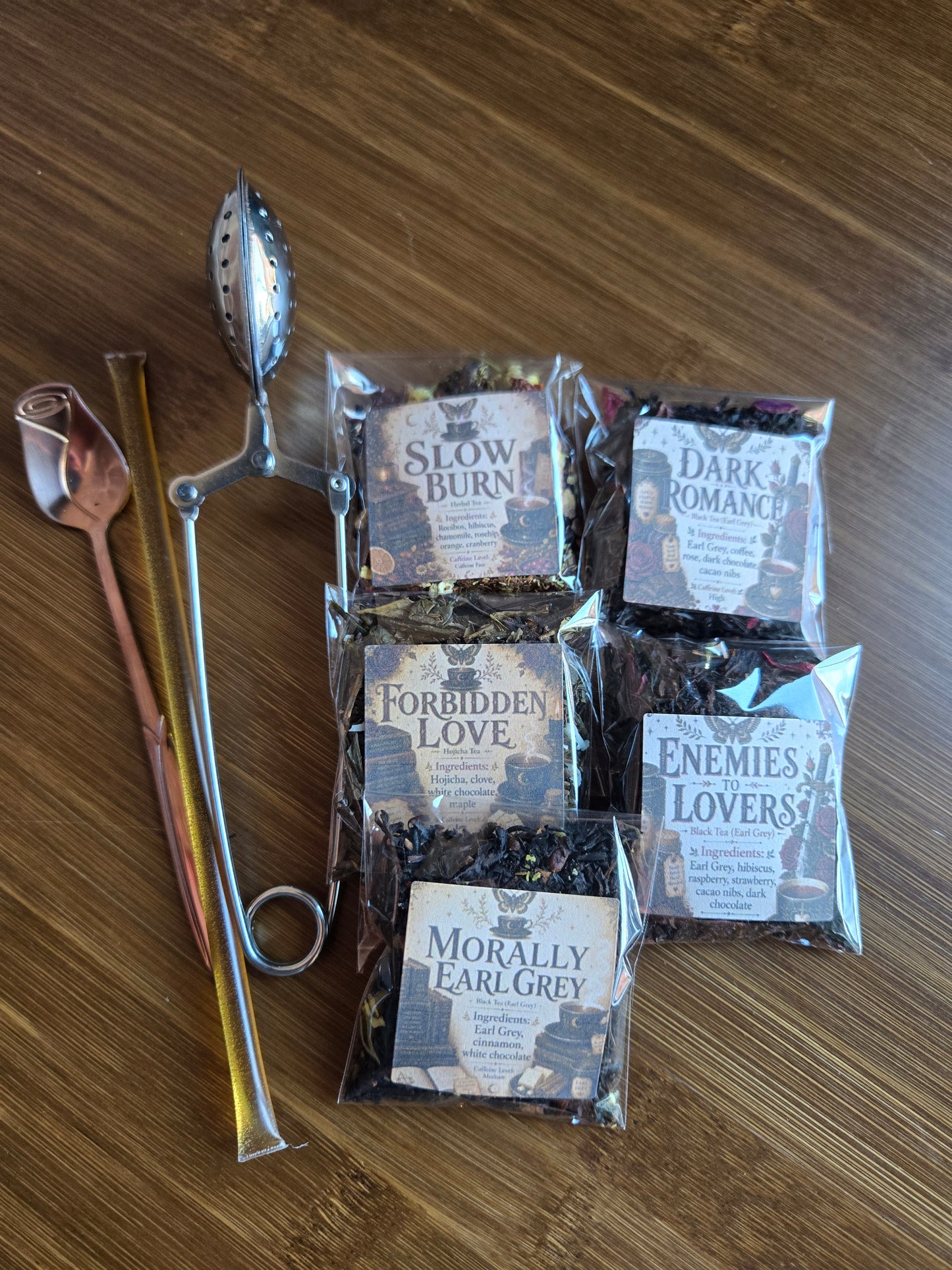 Bookish Tea Flights