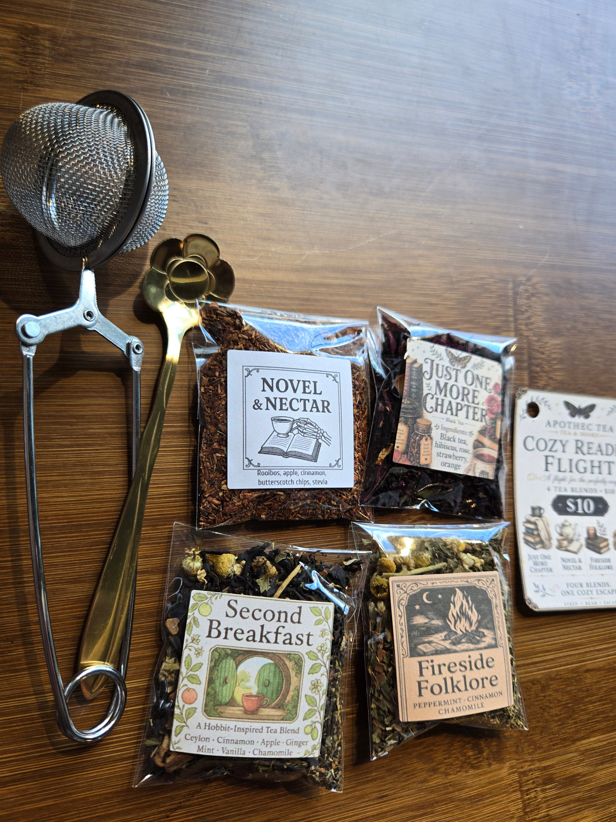 Bookish Tea Flights
