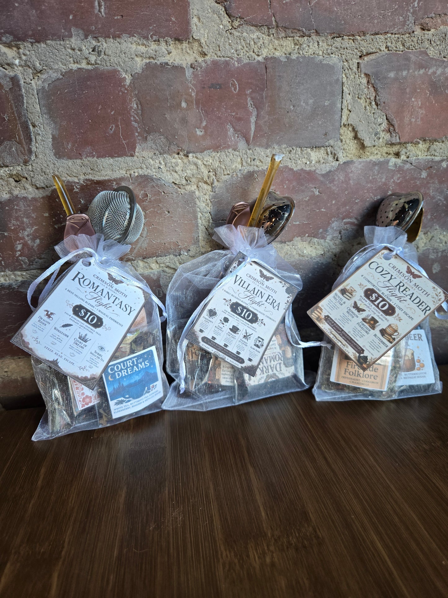 Bookish Tea Flights